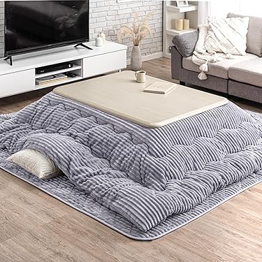 【2点セット】 こたつ布団 掛け敷き 厚手 180x220 リバーシブル こたつ2点セット （こたつ布団＋こたつ敷布団） ムーブ 大判